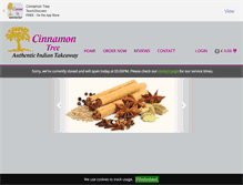 Tablet Screenshot of cinnamontreeonline.com